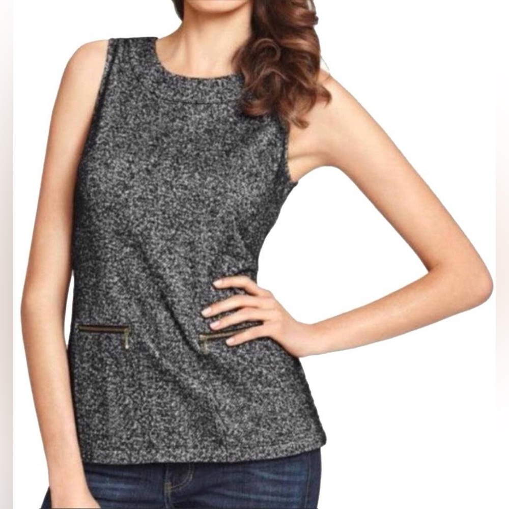 CAbi Small Tweed CeCe Tank Top